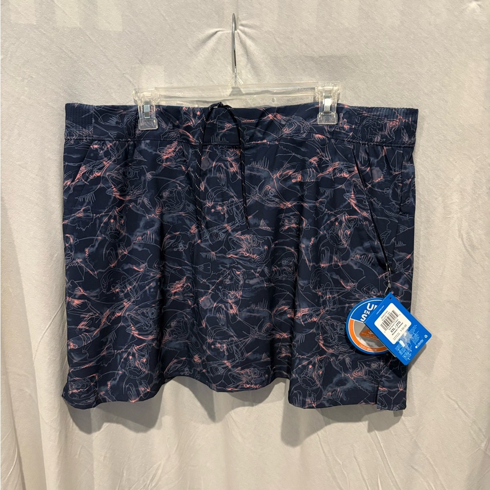 NWT Columbia Navy and Pink Women's Skort